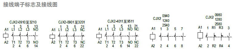 CJX2-5008交直流接触器