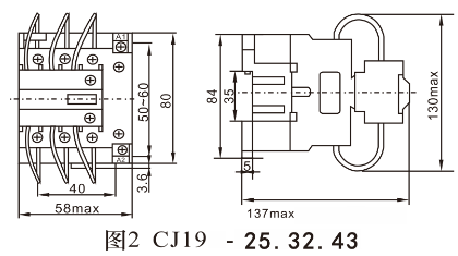 CJ19-43切换电容器接触器